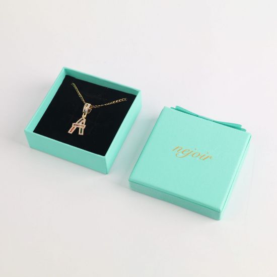 图片 letter necklace