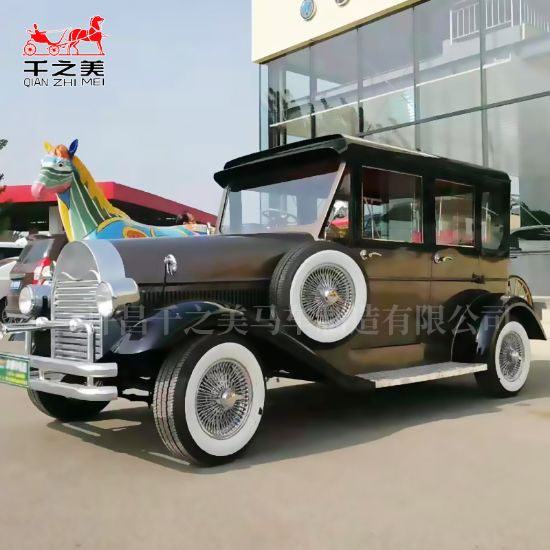 图片 Big Shanghai Electric Retro Classic Car Vintage Classical Four-wheeled Car Business Event Film and Television Props Viewing Pick-up and Drop-off