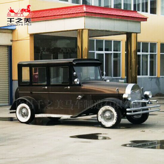 图片 Big Shanghai Electric Retro Classic Car Vintage Classical Four-wheeled Car Business Event Film and Television Props Viewing Pick-up and Drop-off