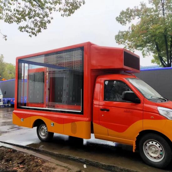 图片 Housing construction commercial LED advertising vehicle, Xiangling V1 multifunctional small outdoor advertising vehicle