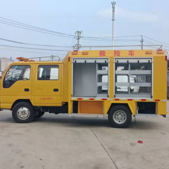 图片 Emergency vehicles, Dongfeng road repair vehicles, emergency vehicles, flood control and drainage vehicles, engineering rescue vehicles