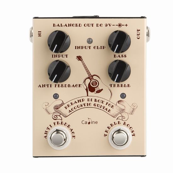 Picture of Caline CP-40 Acoustic Guitar Effects Pedal DI Box
