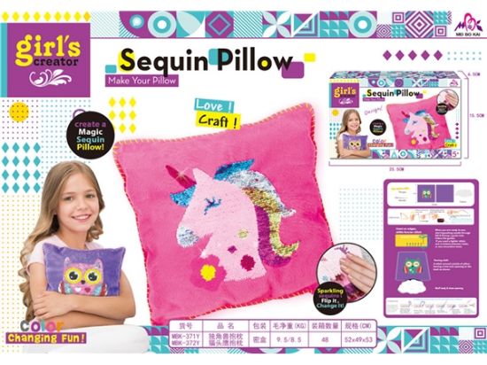 图片 Unicorn Pillow Pretend Play Toy