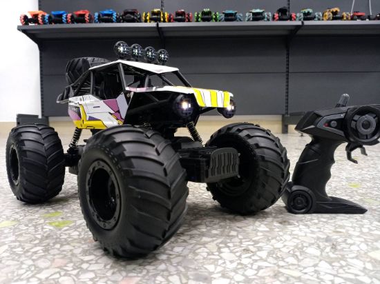 图片 Large Scale / Large Size / Large Alloy Graffiti Off-Road Big Wheel Climbing Car (Upgraded Version)