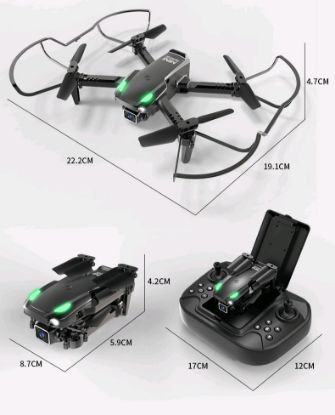 图片 Mini Foldable Obstacle Avoidance Single Camera WiFi Quadcopter