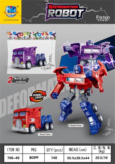 图片 High Quality Simulation Inertia Manual Deformation Truck Cop