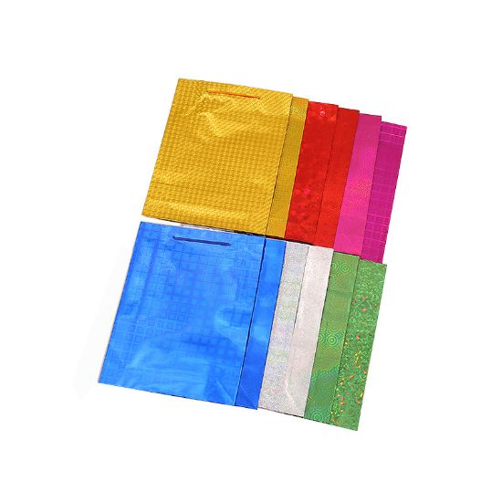 图片 Laser Laminating Packaging Portable Paper Bag